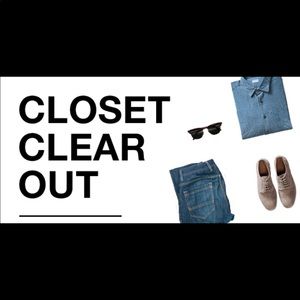 Closet clear out!! All offers considered!!!!